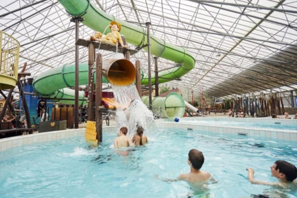Chalet Te Huur Op *****Camping Terspegelt 4 Personen 埃尔瑟尔 外观 照片