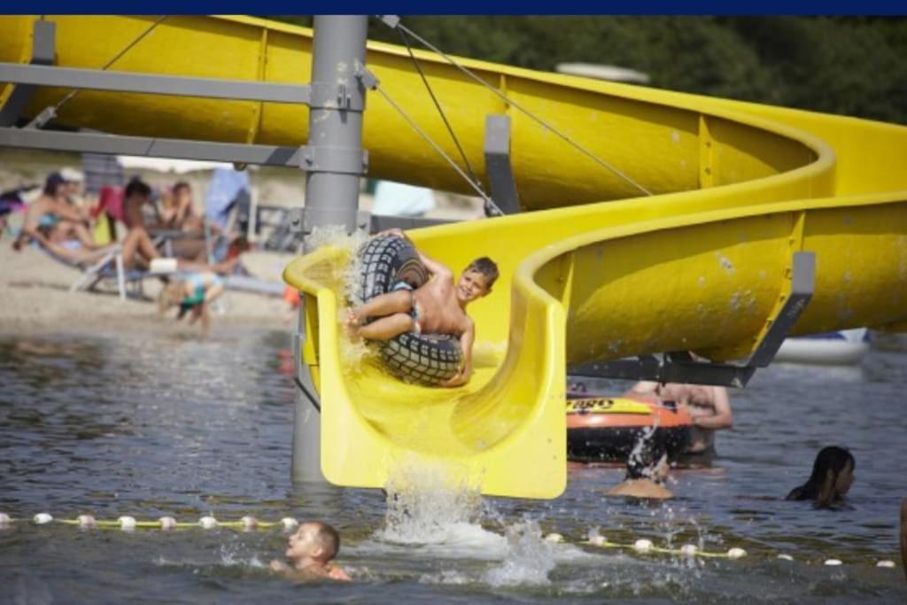 Chalet Te Huur Op *****Camping Terspegelt 4 Personen 埃尔瑟尔 外观 照片